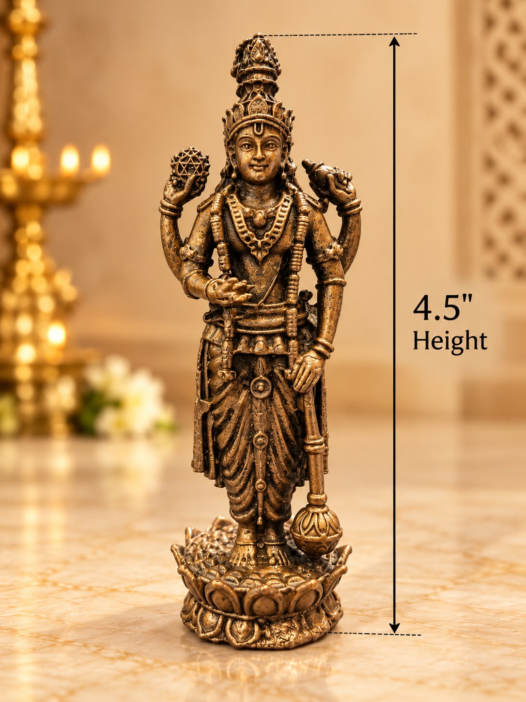 Copper Guruvayoorappan