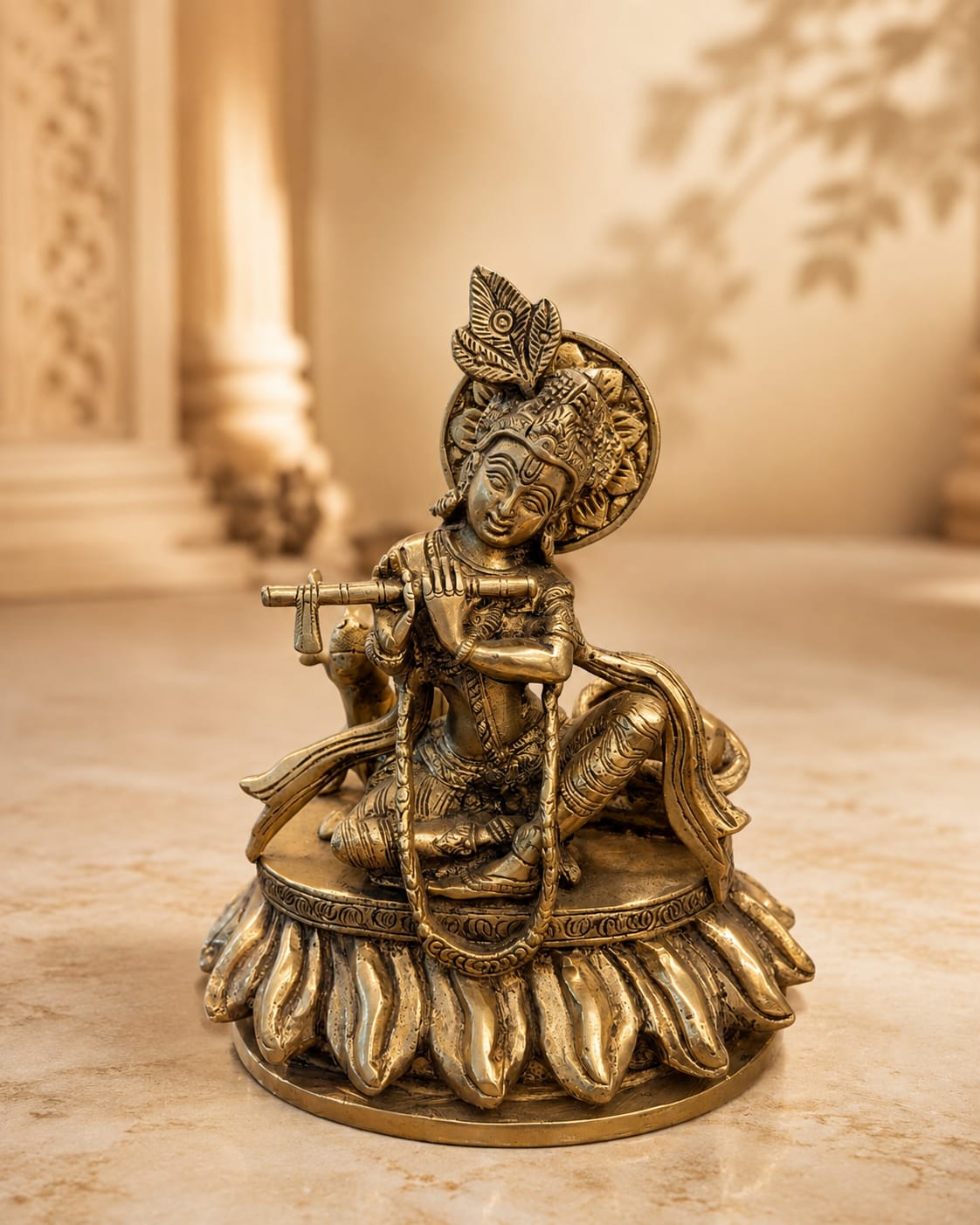 Elegant Krishna idol