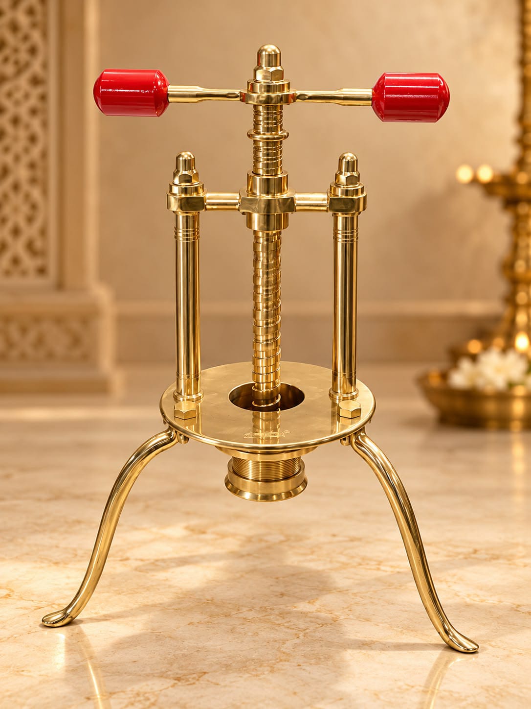 Brass Three-Leg Sevanazhi