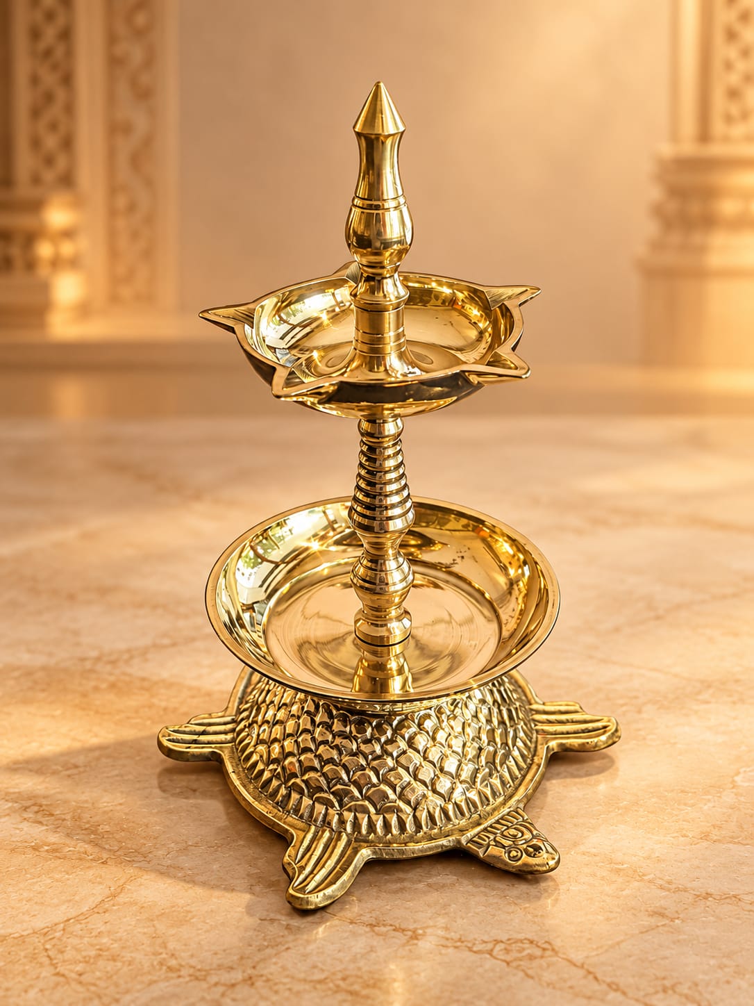 Kerala Fancy vilakku (Tortoise)