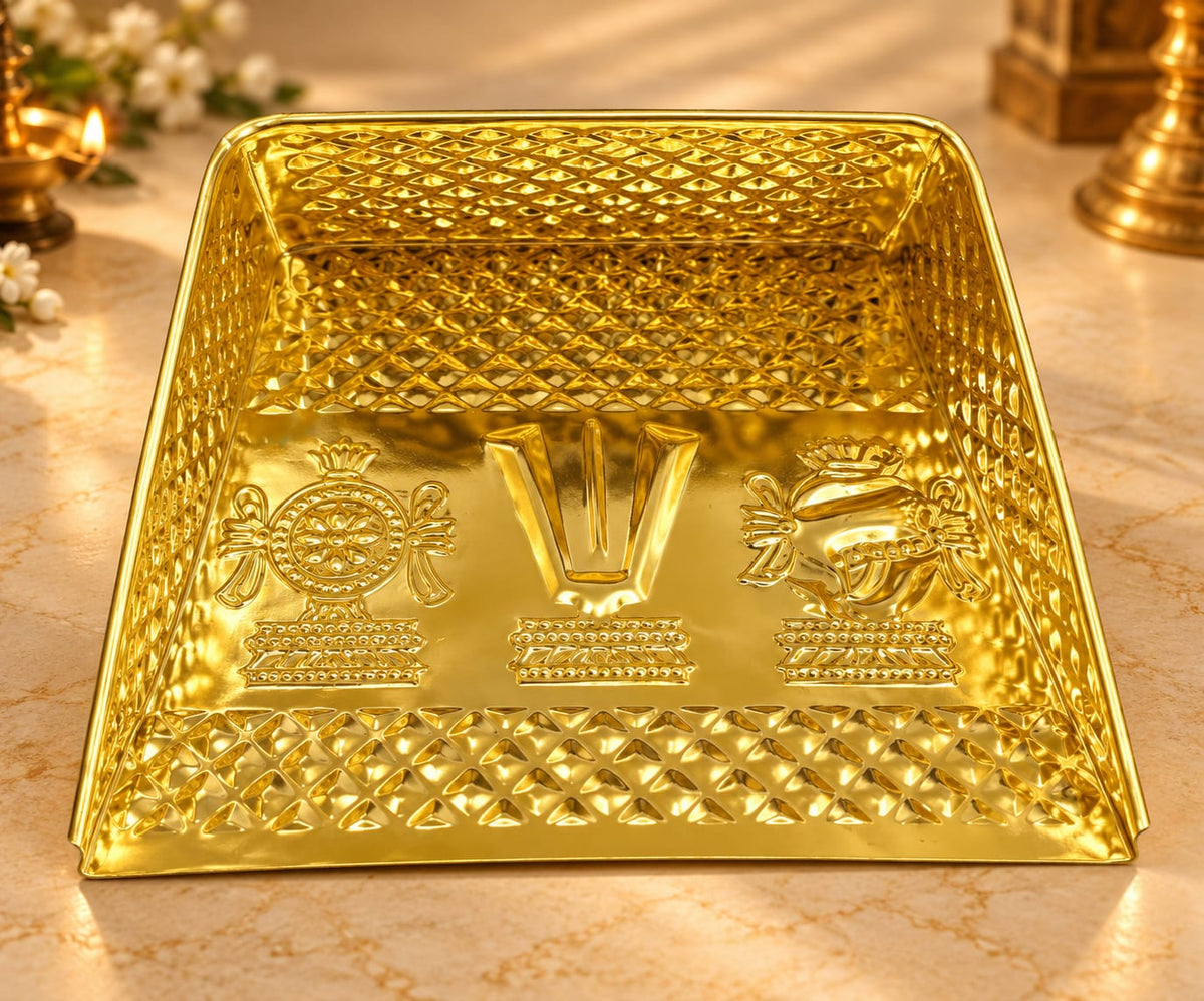 Brass Muram ( sank chakra Namam)