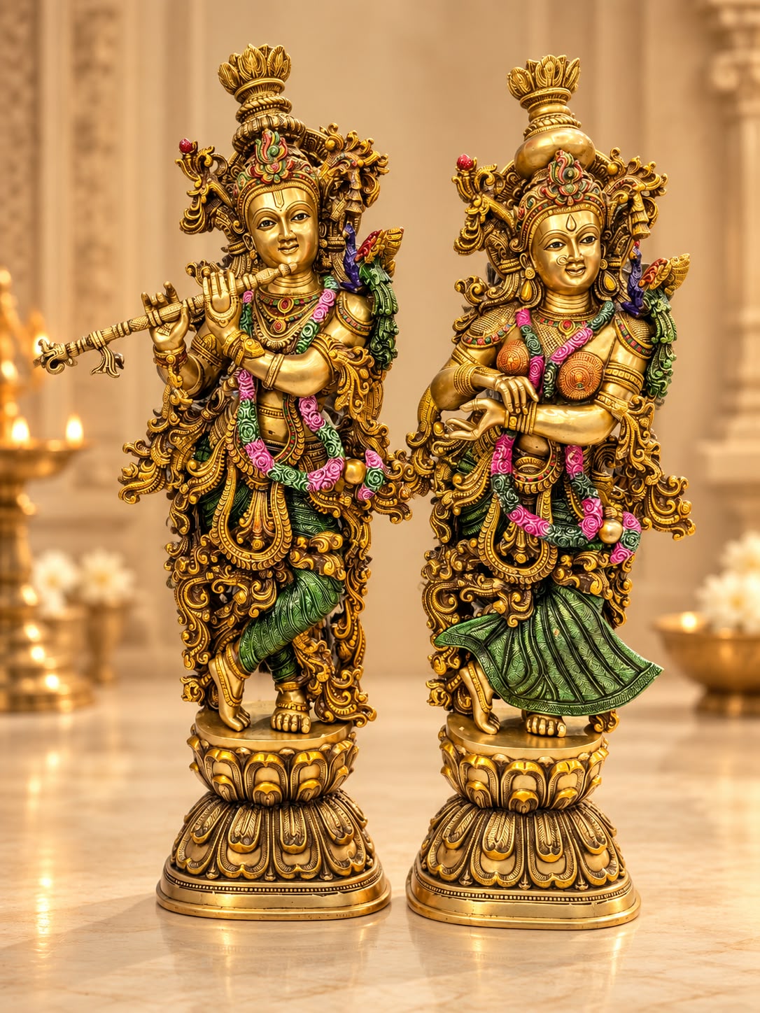 Elegant Radhakrishna(colour)