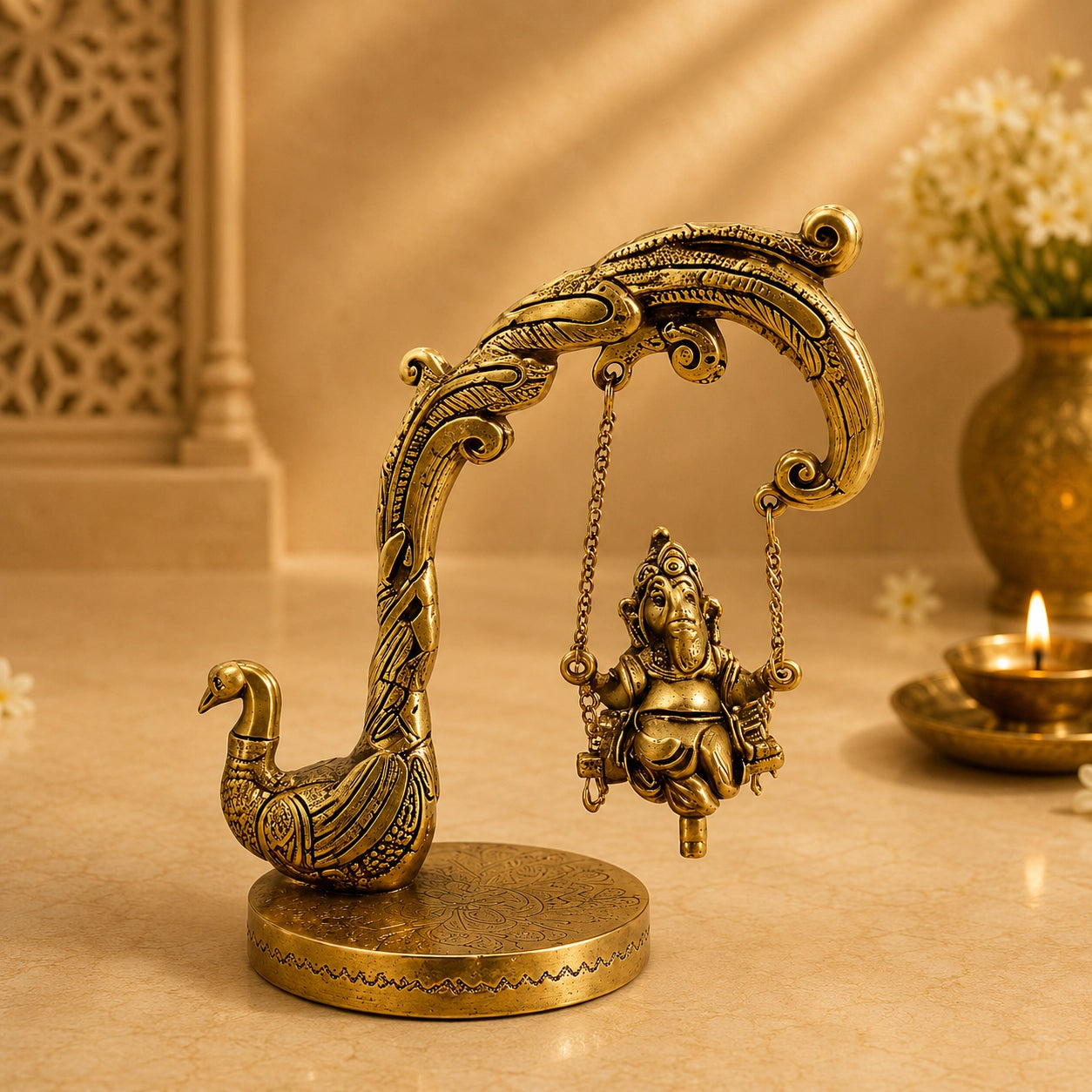 Ganapathi Jhula (Peacock)