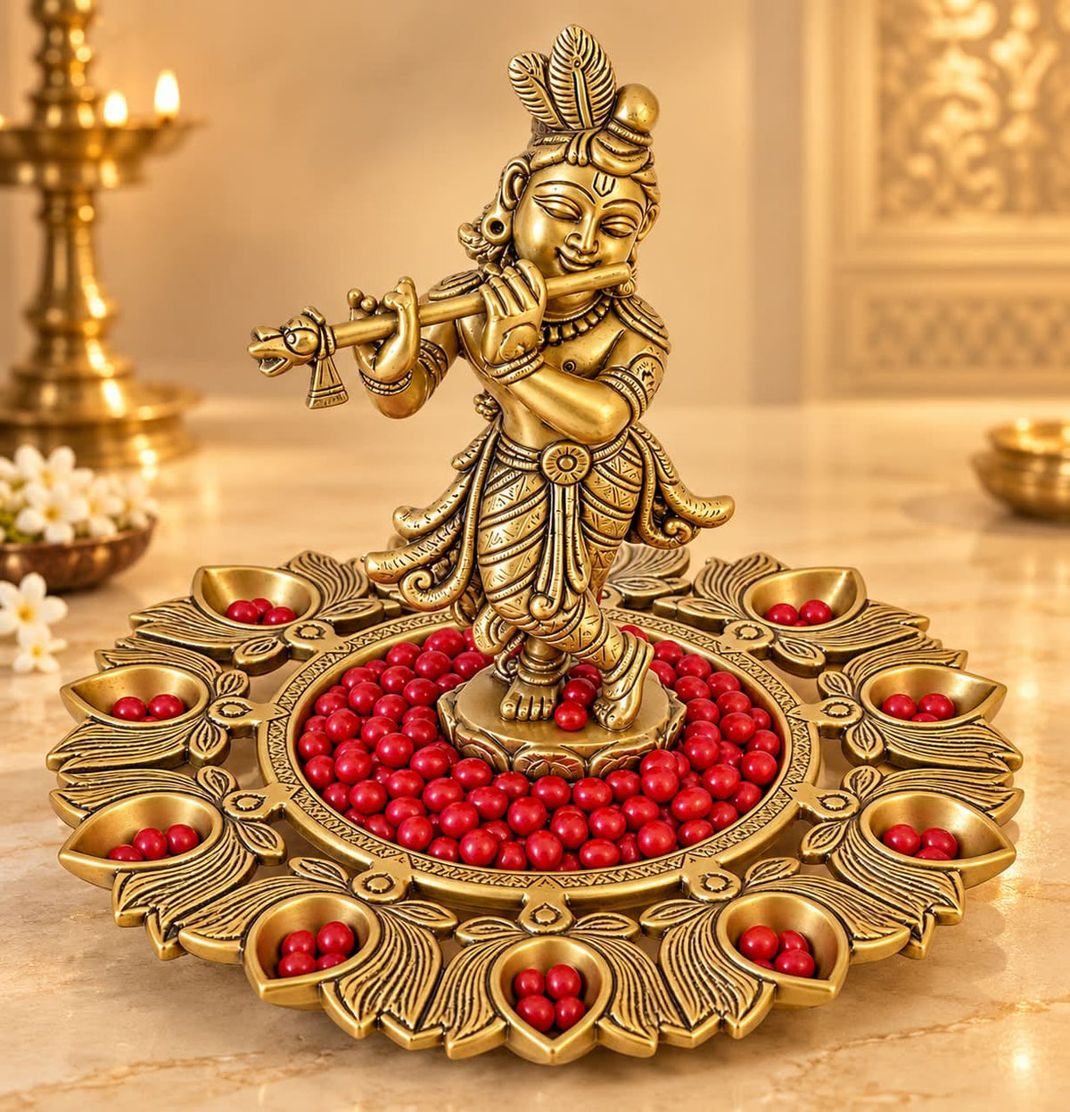 Krishna With Uruli