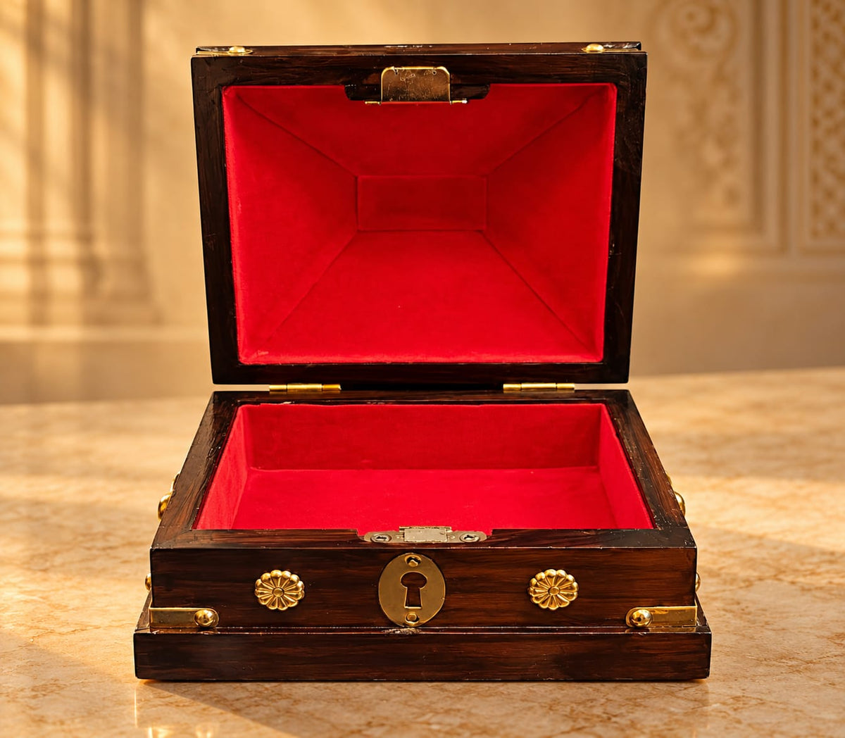 Wooden jewellery box(Rose wood)