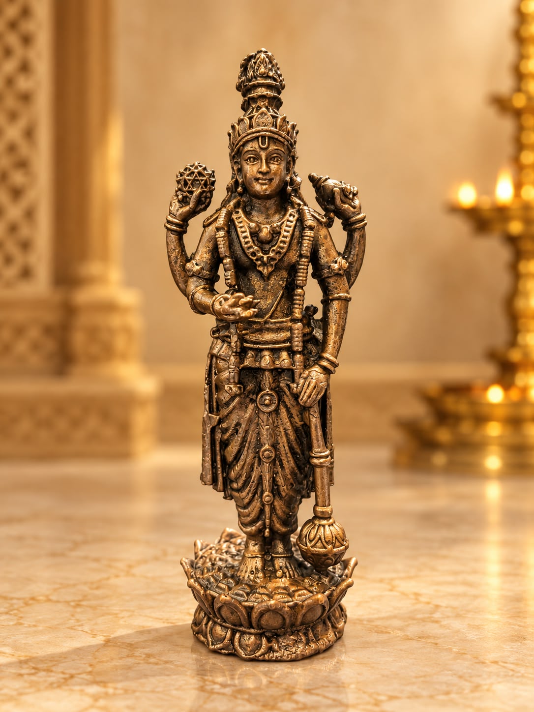 Copper Guruvayoorappan