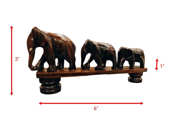 Wooden Elephant Set - Image 2