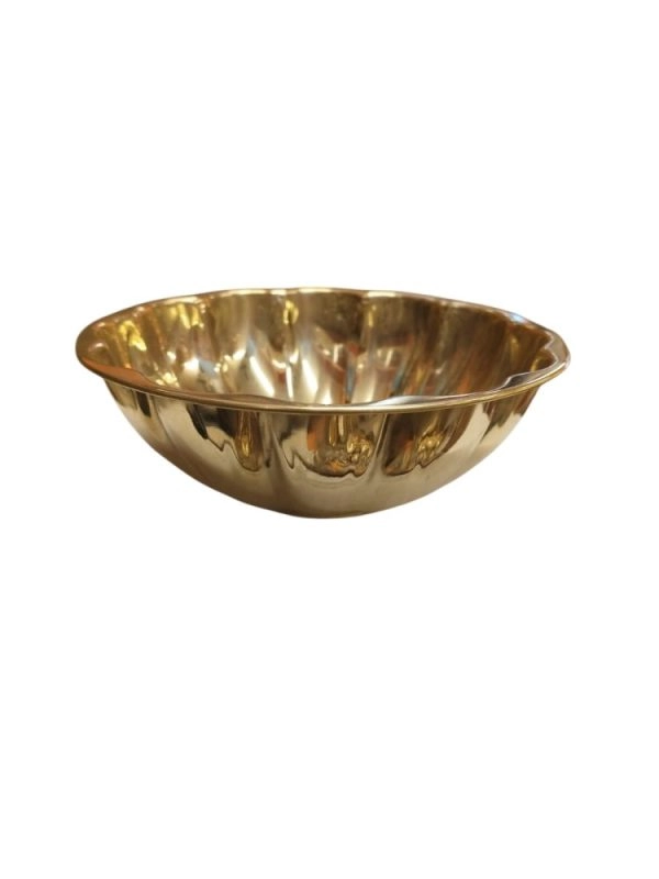 Brass Bowl ( Lotus)