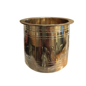 Brass Panchapatram (Designed)