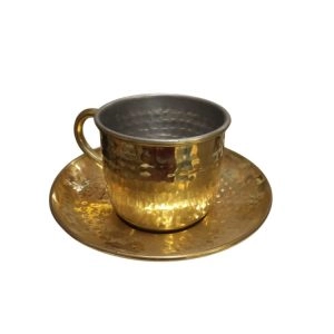 Brass Cup $ Saucer