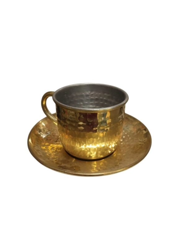 Brass Cup $ Saucer