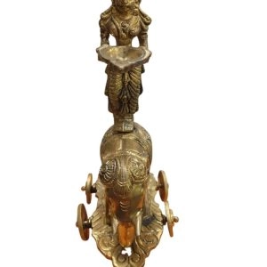 Elephant Vilakku With Wheels / Yanai vilakku