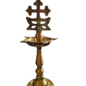 Cross Vilakku ( Kurishu Vilakku 5 wicks)