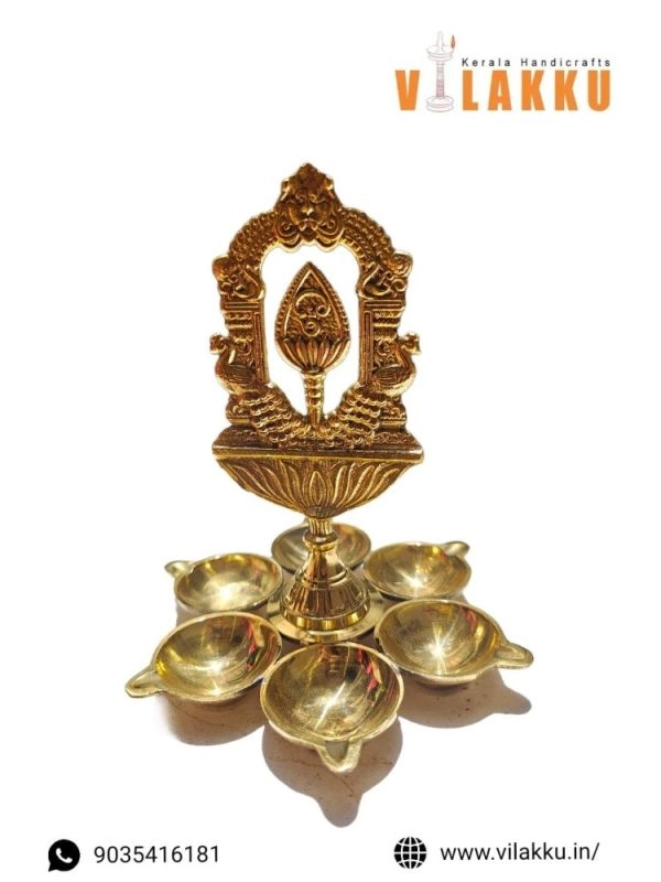 Vel With 6 Vilakku( Arumugam Vilakku)